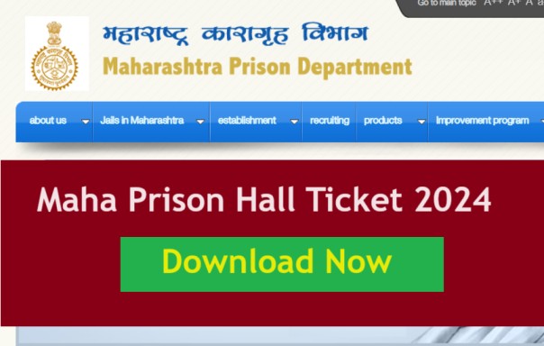 Maha Prison Hall Ticket 2024 Link